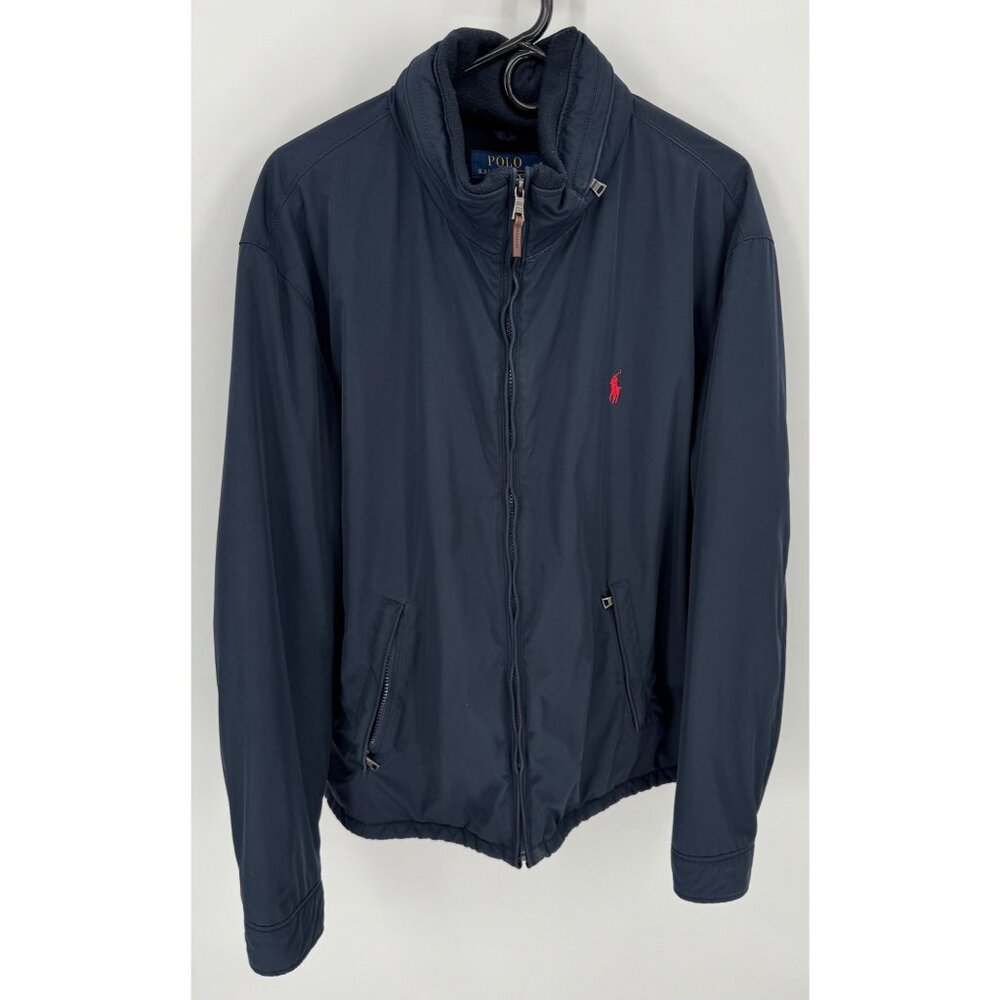 Polo By Ralph Lauren Men’s Fleece Lined Hooded Nylon Jacket